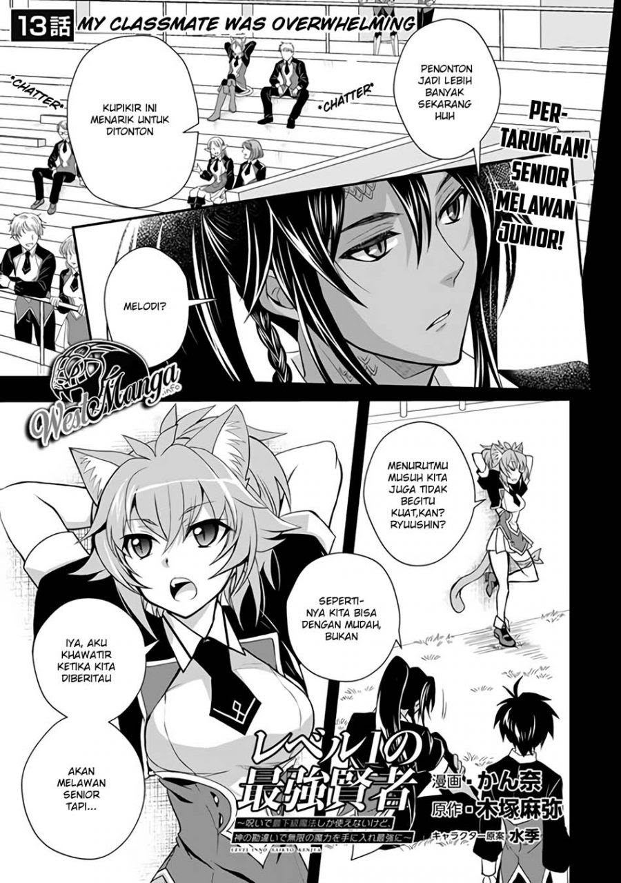 Level 1 No Saikyou Kenja: Noroi De Saikakyuu Mahou Shika Tsukaenai Kedo Kami No Kanchigai De Mugen